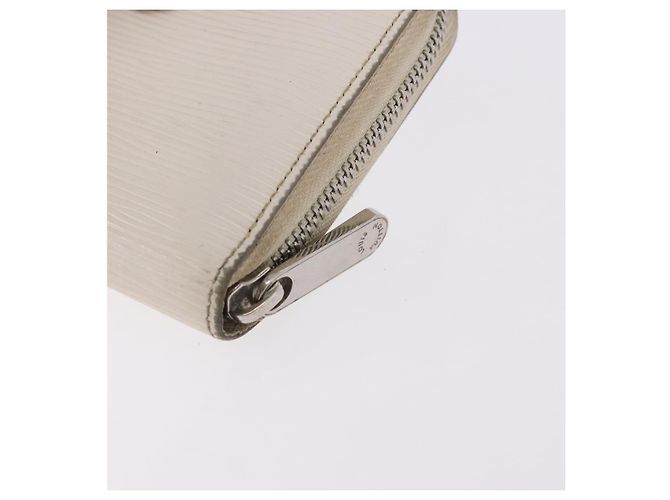 LOUIS VUITTON Epi Zippy Wallet Long Wallet White M6007J LV Auth 191982 Bianco - vista 13