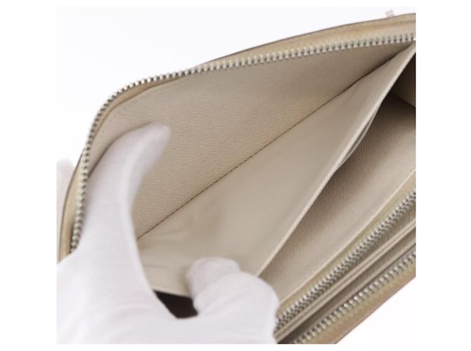 LOUIS VUITTON Epi Zippy Wallet Long Wallet White M6007J LV Auth 191982 Bianco - vista 16