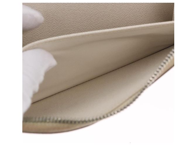 LOUIS VUITTON Epi Zippy Wallet Long Wallet White M6007J LV Auth 191982 Bianco - vista 20
