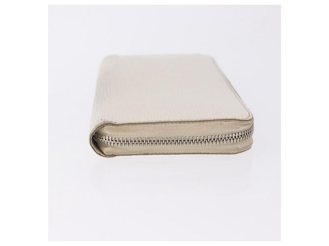 LOUIS VUITTON Epi Zippy Wallet Long Wallet White M6007J LV Auth 191982 Bianco - vista 5