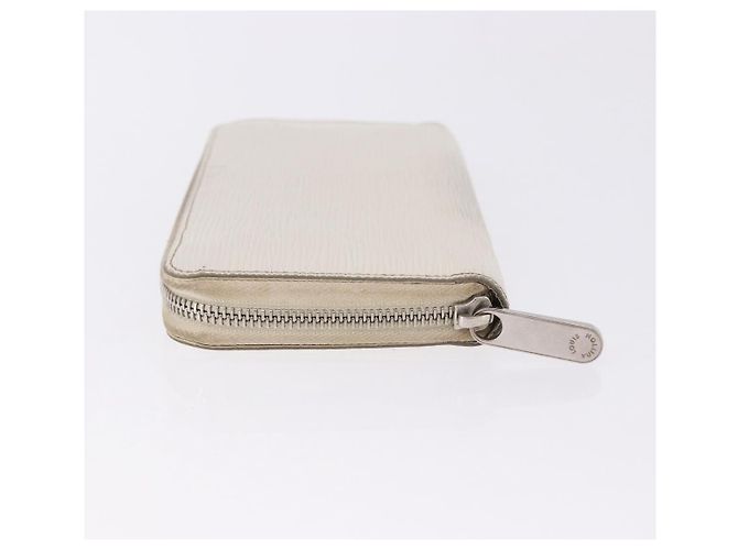LOUIS VUITTON Epi Zippy Wallet Long Wallet White M6007J LV Auth 191982 Bianco - vista 6