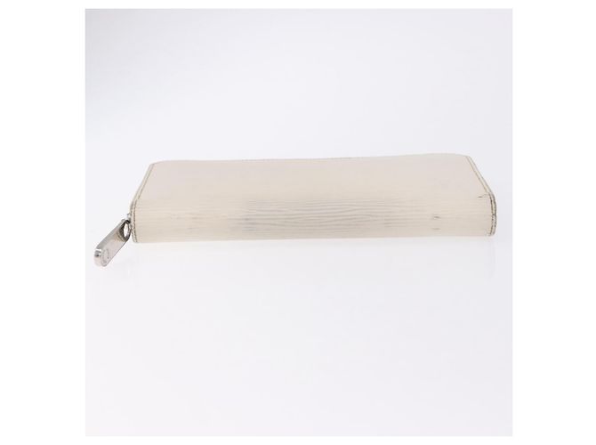LOUIS VUITTON Epi Zippy Wallet Long Wallet White M6007J LV Auth 191982 Bianco - vista 8
