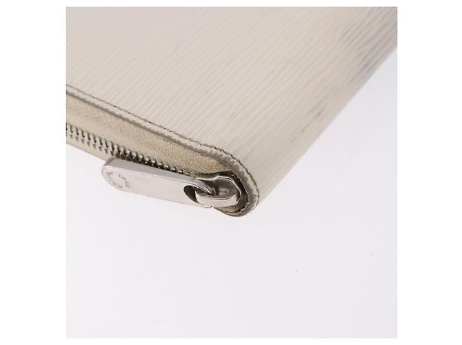 LOUIS VUITTON Epi Zippy Wallet Long Wallet White M6007J LV Auth 191982 Bianco - vista 9