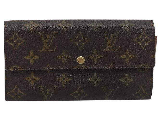 LOUIS VUITTON Monogram Portefeuille Sarah Long Wallet M61734 LV Auth bs36648 Monogramma - vista 13