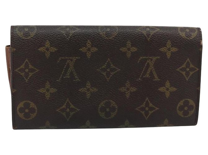 LOUIS VUITTON Monogram Portefeuille Sarah Long Wallet M61734 LV Auth bs36648 Monogramma - vista 2