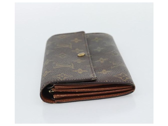 LOUIS VUITTON Monogram Portefeuille Sarah Long Wallet M61734 LV Auth bs36648 Monogramma - vista 3