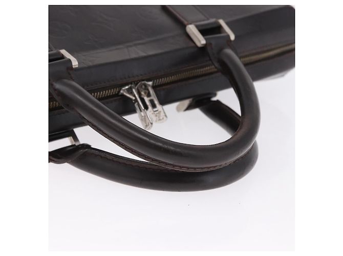 LOUIS VUITTON Borsa Monogram Grasse Erwin Marrone Cafe M46580 LV Auth BA14595 Monogramma - vista 7