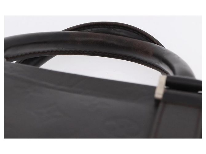 LOUIS VUITTON Borsa Monogram Grasse Erwin Marrone Cafe M46580 LV Auth BA14595 Monogramma - vista 8