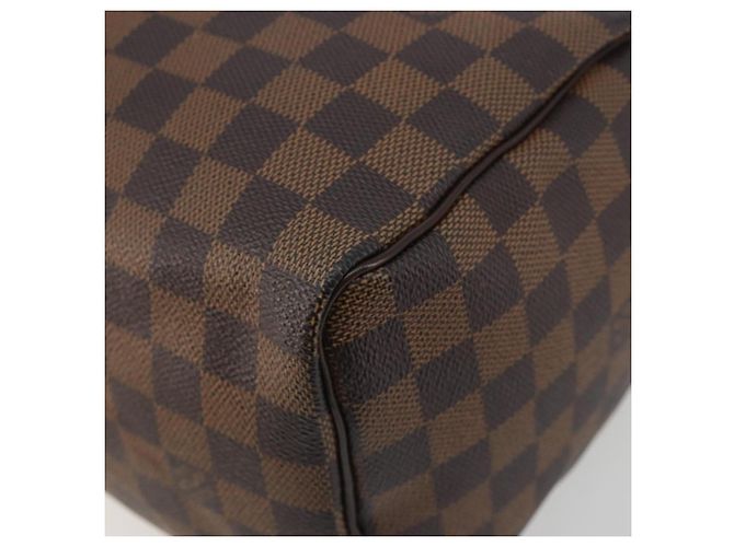 LOUIS VUITTON Damier Ebene Speedy 25 Hand Bag N41532 LV Auth 194137SAV - vista 12