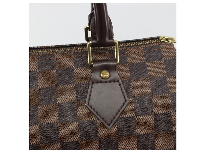 LOUIS VUITTON Damier Ebene Speedy 25 Hand Bag N41532 LV Auth 194137SAV - vista 15