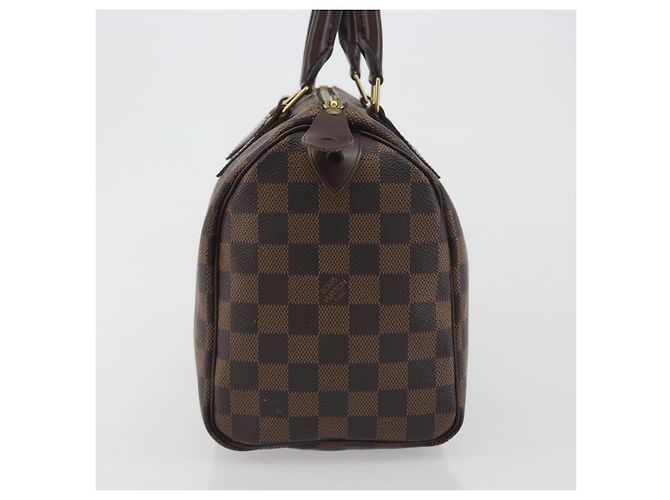 LOUIS VUITTON Damier Ebene Speedy 25 Hand Bag N41532 LV Auth 194137SAV - vista 5