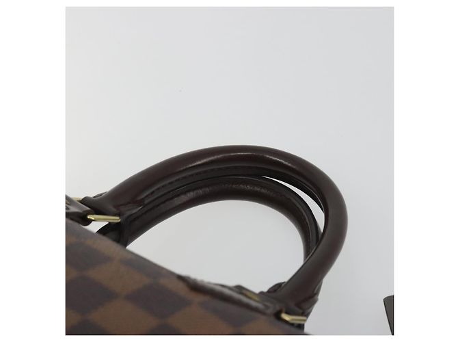 LOUIS VUITTON Damier Ebene Speedy 25 Hand Bag N41532 LV Auth 194137SAV - vista 8