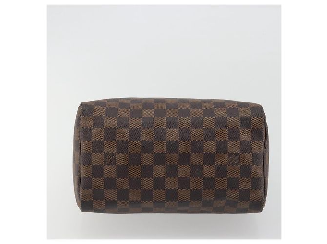 LOUIS VUITTON Damier Ebene Speedy 25 Hand Bag N41532 LV Auth 194137SAV - vista 9