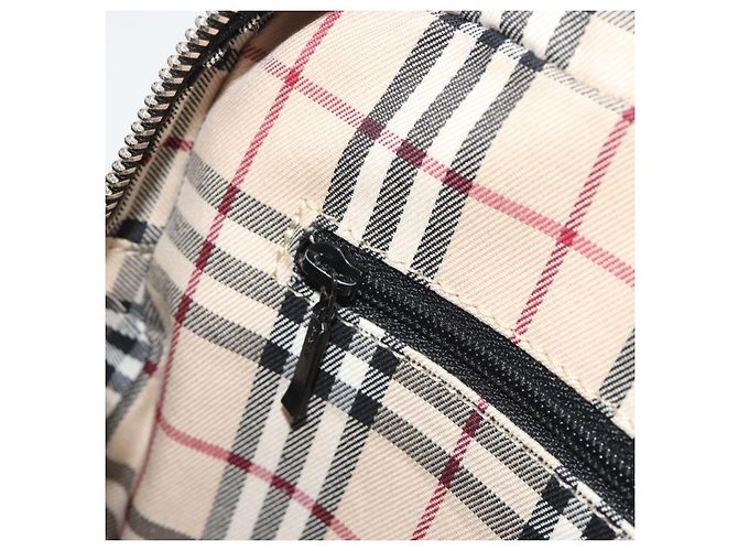 Borsa a Spalla BURBERRY in Pelle Nera Argento Auth BA14575 Nero - vista 20
