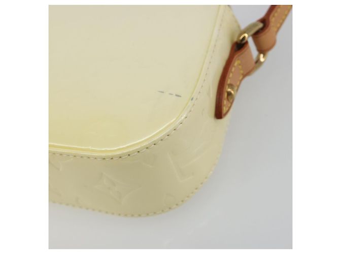 LOUIS VUITTON Monogram Vernis Malibu Street Bag Perle M91507 LV Auth 193921A - vista 17