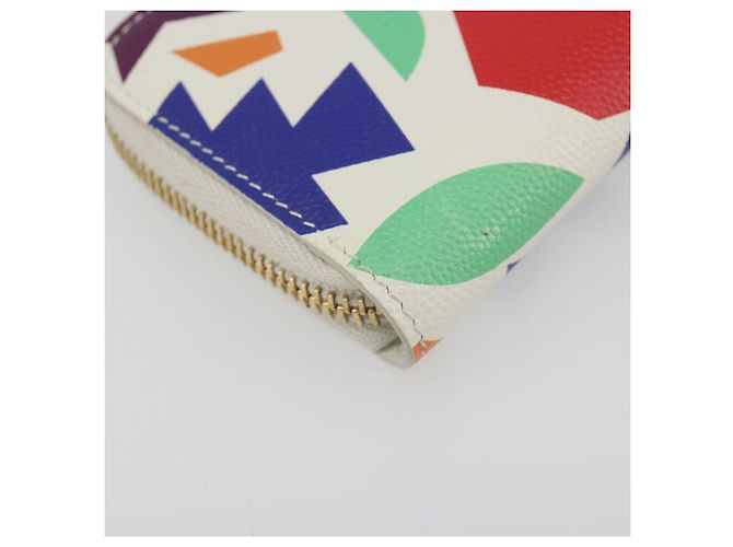 SAINT LAURENT Coin Purse Leather Multicolor Silver Auth 193388V Silvery Multiple colors - view 11