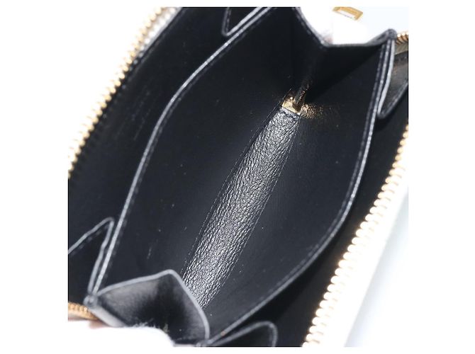 SAINT LAURENT Coin Purse Leather Multicolor Silver Auth 193388V Silvery Multiple colors - view 19