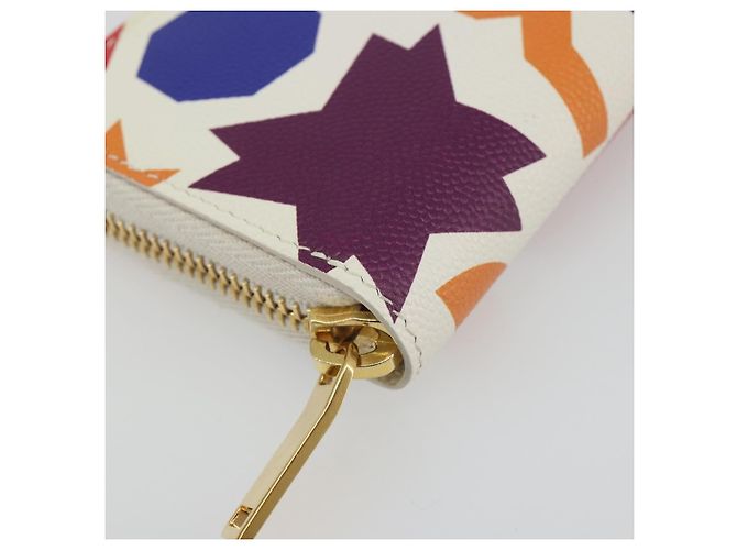 SAINT LAURENT Coin Purse Leather Multicolor Silver Auth 193388V Silvery Multiple colors - view 9