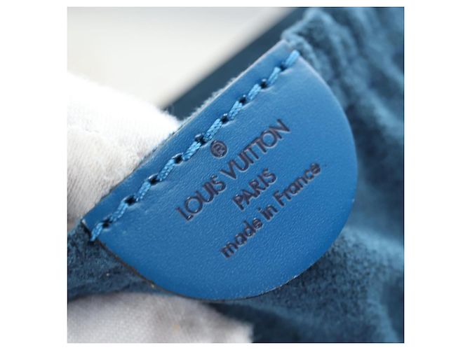 Borsa LOUIS VUITTON Epi Nice 2way Toledo Blue M48015 LV Auth 193753V - vista 23