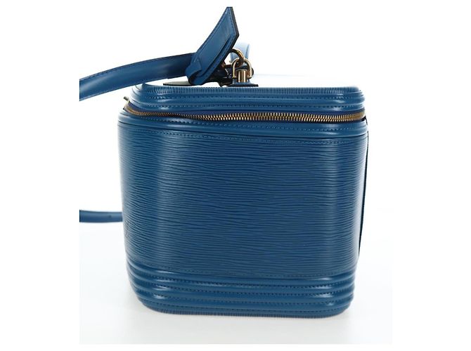 Borsa LOUIS VUITTON Epi Nice 2way Toledo Blue M48015 LV Auth 193753V - vista 4