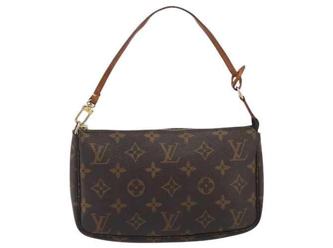 LOUIS VUITTON Monogram Pochette Accessoires Pochette M51980 LV Auth ar14041 Monogramma - vista 13