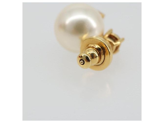 Orecchini VALENTINO Metallo Tonalità Oro Bianco Auth BA14622V - vista 4