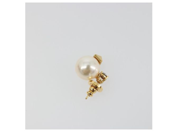Orecchini VALENTINO Metallo Tonalità Oro Bianco Auth BA14622V - vista 8