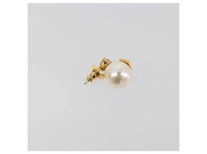 Orecchini VALENTINO Metallo Tonalità Oro Bianco Auth BA14622V - vista 9
