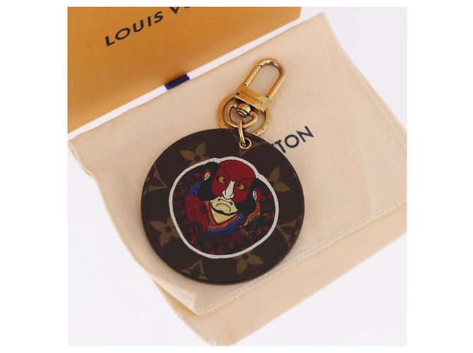 LOUIS VUITTON Monogram Kabuki Porte Cles Illustre Charm MP1949 LV Auth 167445M Monogramma - vista 9