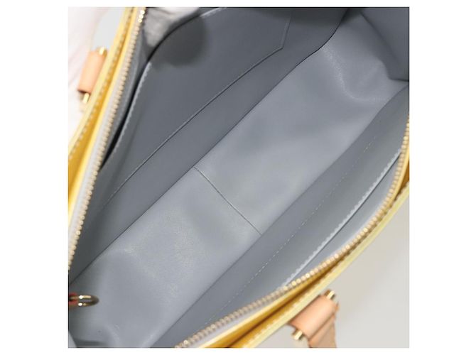 LOUIS VUITTON Borsa Tote Monogram Vernis Columbus Gris M91028 LV Auth 194122 Grigio - vista 17