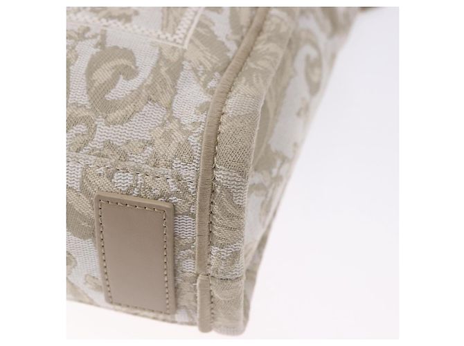 VERSACE Barocco Thena Mini Tote Bag Canvas 2way Beige Goldton Auth BA14680V - Ansicht 16
