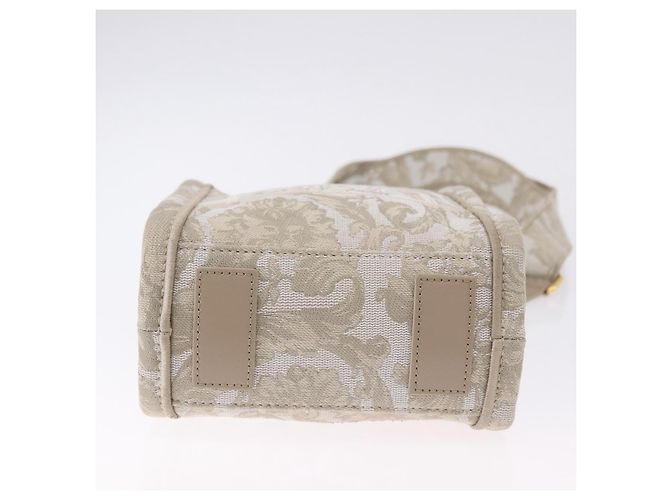 VERSACE Barocco Thena Mini Tote Bag Canvas 2way Beige Goldton Auth BA14680V - Ansicht 5