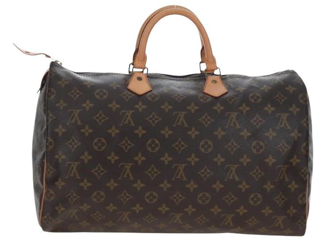 LOUIS VUITTON Borsa Monogram Speedy 40 M41522 LV Auth 192980V Monogramma - vista 3