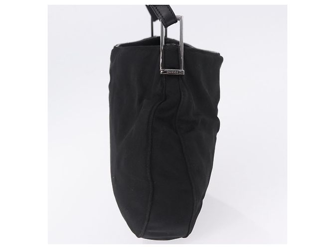 Borsa a Spalla GUCCI Tela Nera 001 3193 Auth gh2266 Nero - vista 5