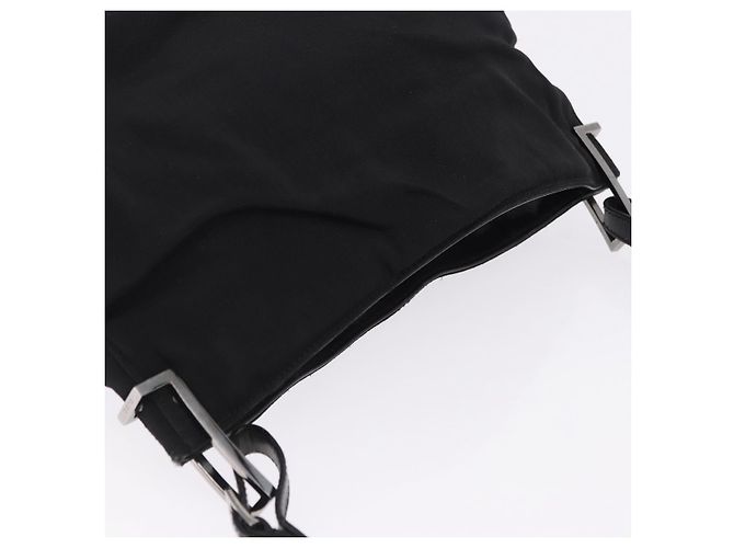 Borsa a Spalla GUCCI Tela Nera 001 3193 Auth gh2266 Nero - vista 6