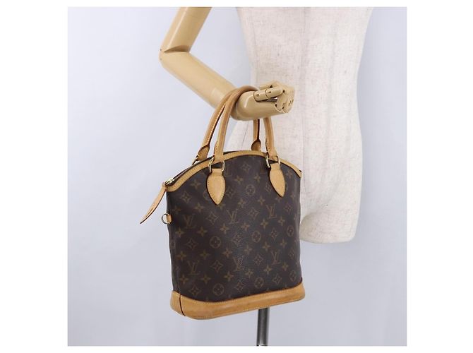 LOUIS VUITTON Borsa Monogram Lockit M40613 LV Auth ka5551 Monogramma - vista 23