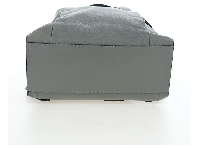 LOEWE Rucksack Leder Grau Silber Auth ep15239V Braun - Ansicht 6