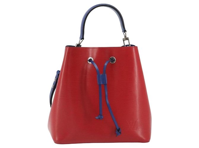Néonoé Borsa a Spalla LOUIS VUITTON Epi Neonoe Rosso Coklico M54365 LV Auth 192485V - vista 2