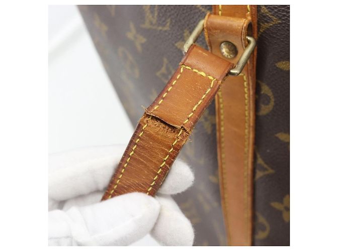 LOUIS VUITTON Monogram Sac Shopping Tote Bag M51108 LV Auth 194943 Monogramma - vista 10