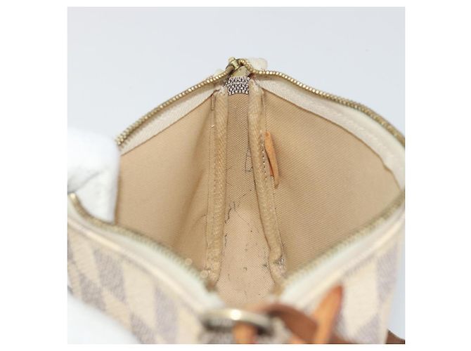 LOUIS VUITTON Damier Azur Pochette Accessoires Pouch N51986 LV Auth 190407 - vista 18
