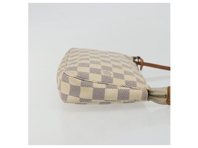 LOUIS VUITTON Damier Azur Pochette Accessoires Pouch N51986 LV Auth 190407 - vista 3