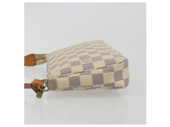 LOUIS VUITTON Damier Azur Pochette Accessoires Pouch N51986 LV Auth 190407 - vista 4