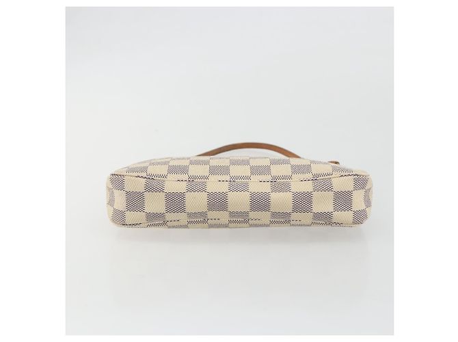 LOUIS VUITTON Damier Azur Pochette Accessoires Pouch N51986 LV Auth 190407 - vista 5