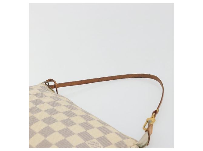 LOUIS VUITTON Damier Azur Pochette Accessoires Pouch N51986 LV Auth 190407 - vista 8