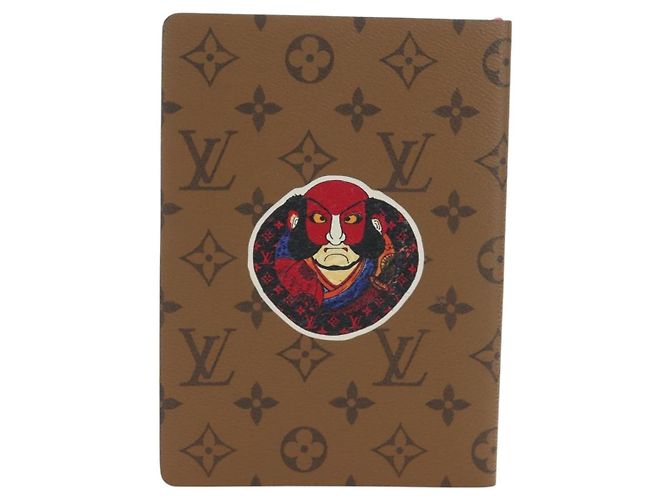 LOUIS VUITTON Monogram Kabuki Kai Eclamance Note Book GI0233 LV Auth 167447M Monogramme - vue 3