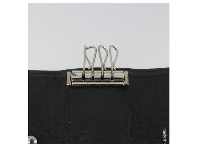 LOUIS VUITTON Taiga Multicles 4 Key Case Ardoise M30522 LV Auth bs36642 Gris - vista 9