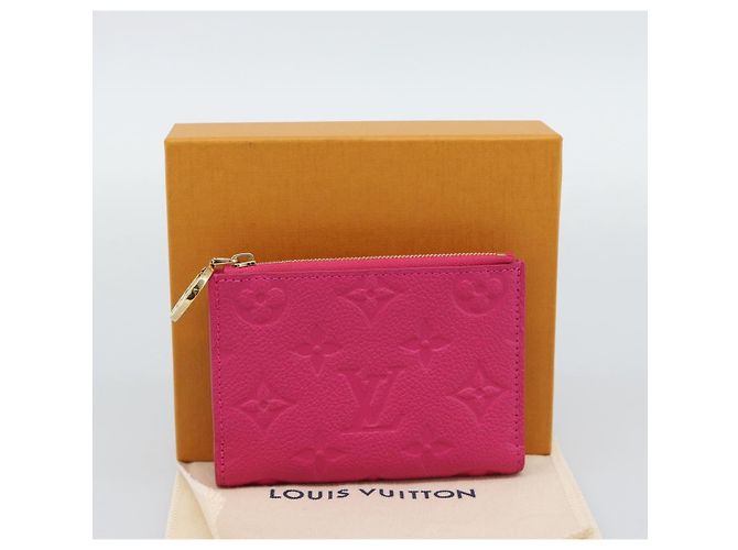 LOUIS VUITTON Monogram Empreinte Portefeuille Lisa Frozen Orchid LV Auth 192468M - vista 12