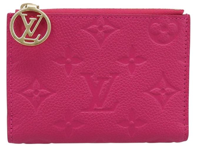 LOUIS VUITTON Monogram Empreinte Portefeuille Lisa Frozen Orchid LV Auth 192468M - vista 13