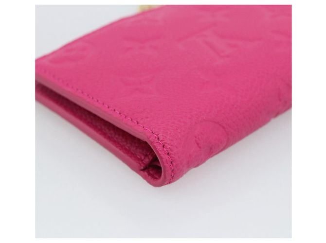 LOUIS VUITTON Monogram Empreinte Portefeuille Lisa Frozen Orchid LV Auth 192468M - vista 16