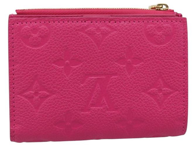 LOUIS VUITTON Monogram Empreinte Portefeuille Lisa Frozen Orchid LV Auth 192468M - vista 2